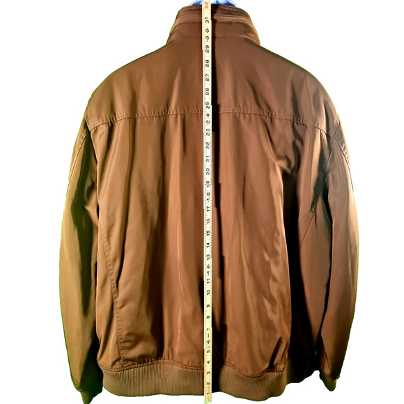 Tommy Hilfiger Men’s Brown (cooper) Bomber Jacket – Size 2XL – New With Tags - Picture 4 of 10